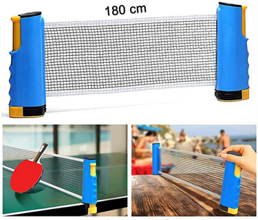 ProSpin | Mejora tu juego - Set profesional de paleta de ping pong con red retráctil y pelotas